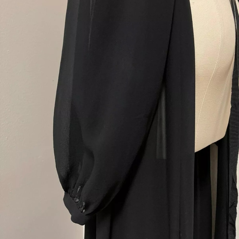 STELLA MCCARTNEY BLACK BACKLESS TUNIC SIZE SMALL - Picture 11 of 13